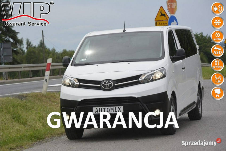 Toyota Proace Verso 15 D4D 9 osobowy L3H1 Polski światła do jazdy dziennej Sędziszów Małopolski