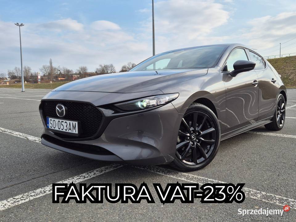 Mazda 3 2022 Faktura VAT 23 system Start-Stop Sosnowiec