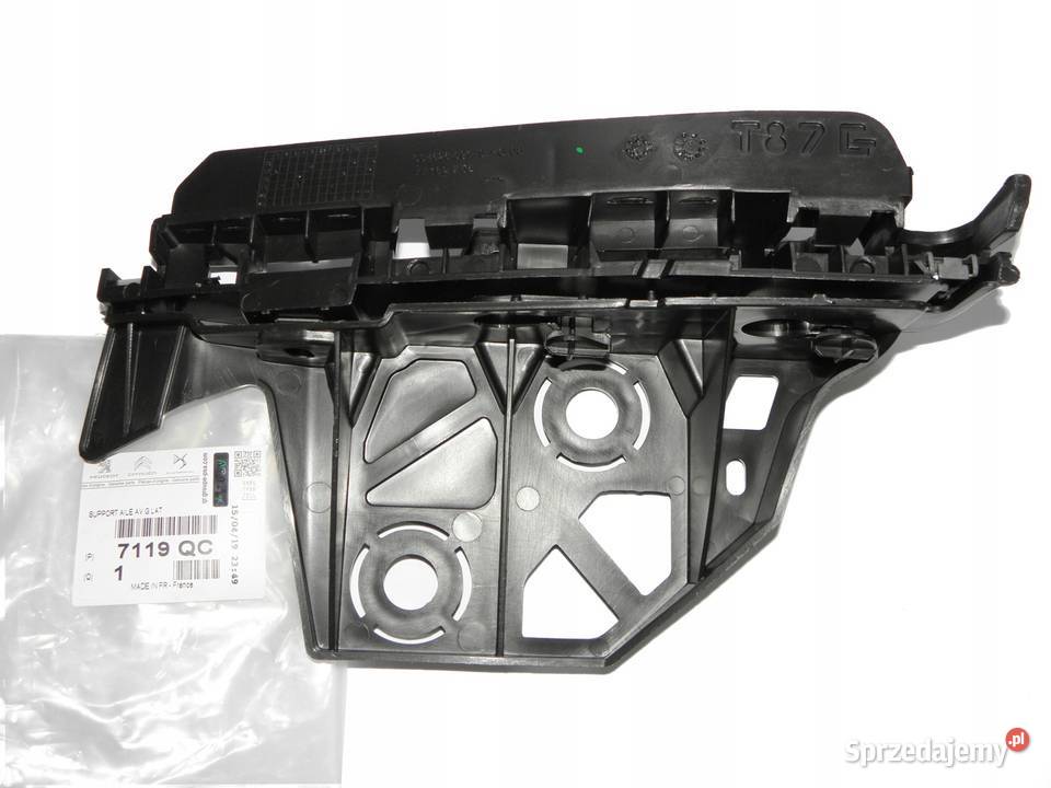 NOWY ŚLIZG WSPORNIK ZDERZAKA PRZÓD LEWY PEUGEOT Kalisz sprzedam