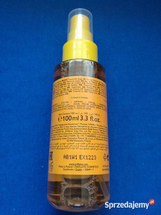 Zestaw Oriflame Disney Pixar ToyStory woda