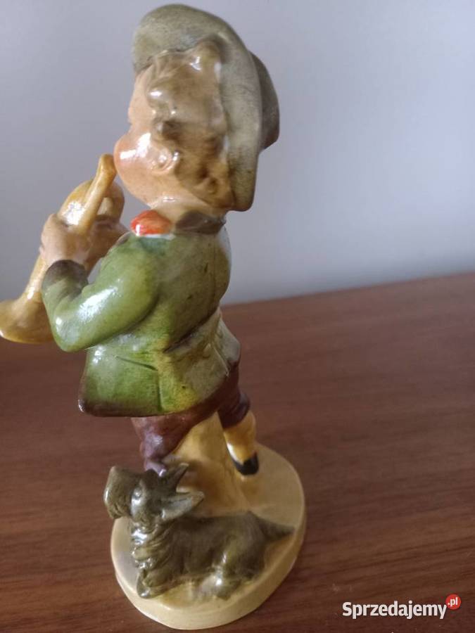 Figurka porcelanowa Trębacz Toruń