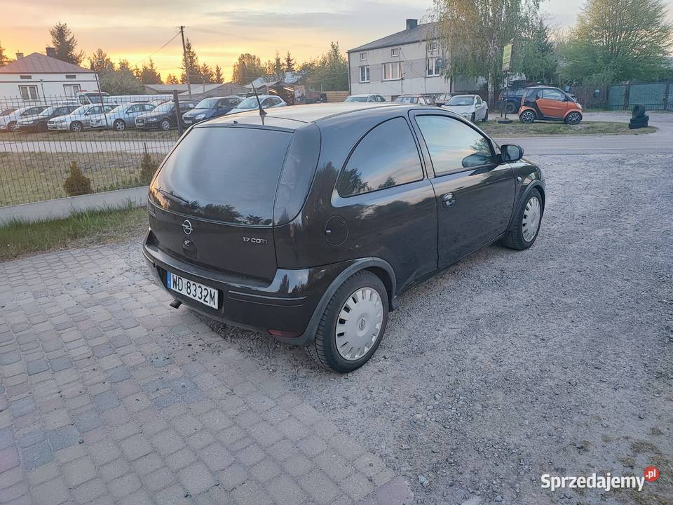 Opel Corsa 17 CDTI czarny Lubartów