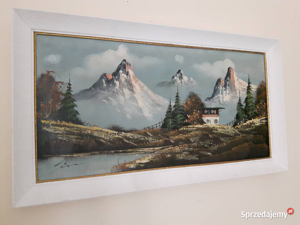 Obraz olejny Pejzaż górski Warszawa