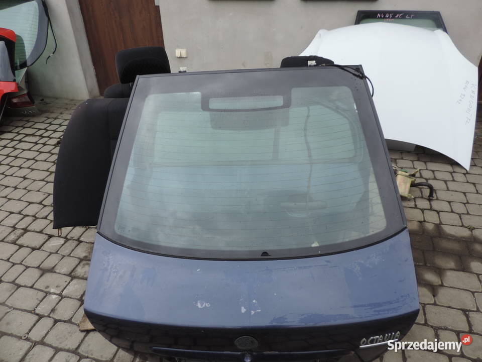 SKODA OCTAVIA I KLAPA BAGAŻNIKA TYŁ SZYBA Rok produkcji 1999 Nowy Sącz