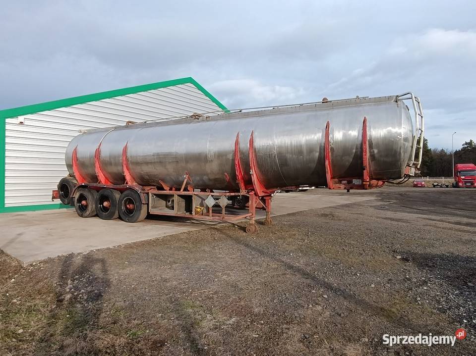 Naczepa cysterna nierdzewna 36m3 opolskie Opole