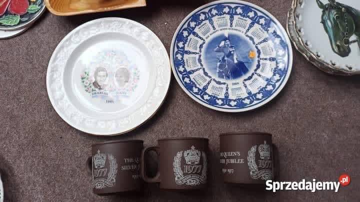 Kubek Srebrny jubileusz panowania Królowej Gdańsk