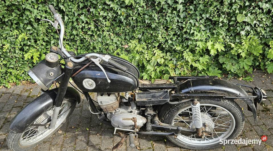 Motocykl WSK 125 turystyczny śląskie Bielsko-Biała