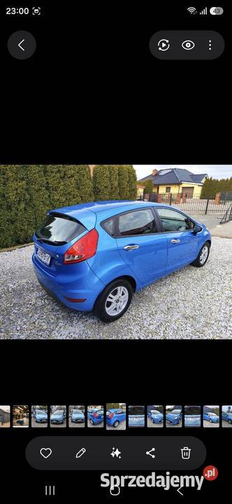Ford fiesta mk7 2008 125 klima alufelgi 5 drzwi manualna Wałbrzych