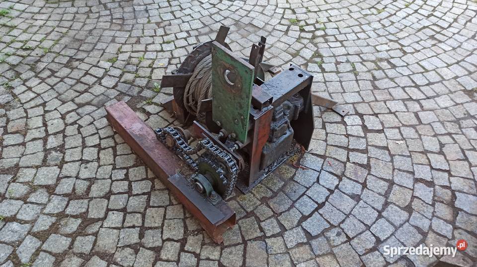 Wciągarka Leśna Zrywkowa Wyciągarka Ciągnik Garwolin