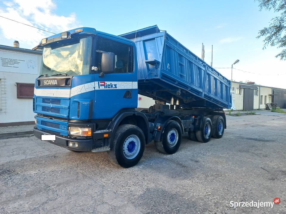 Scania 124 420 8X4 Wywrotka Meiller Kipper Rok produkcji 2001 Mielec
