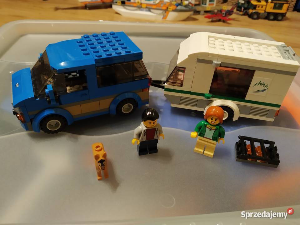 Zestaw LEGO City 60117 Van z przyczepą Lego Wrocław