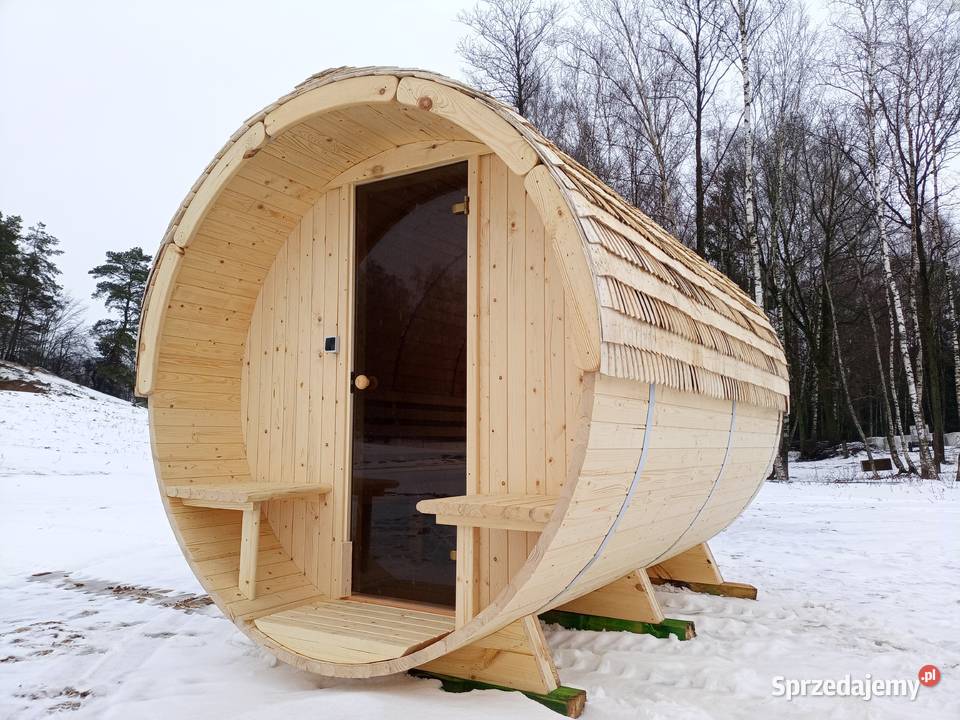 Sauna Beczka 300 Sauna Ogrodowa Harvia Cilindro Puńsk sprzedam