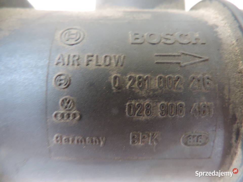 PRZEPŁYWOMIERZ VW PASSAT B5 A4 B5 19 TDI 110 Pozostałe Nowy Sącz