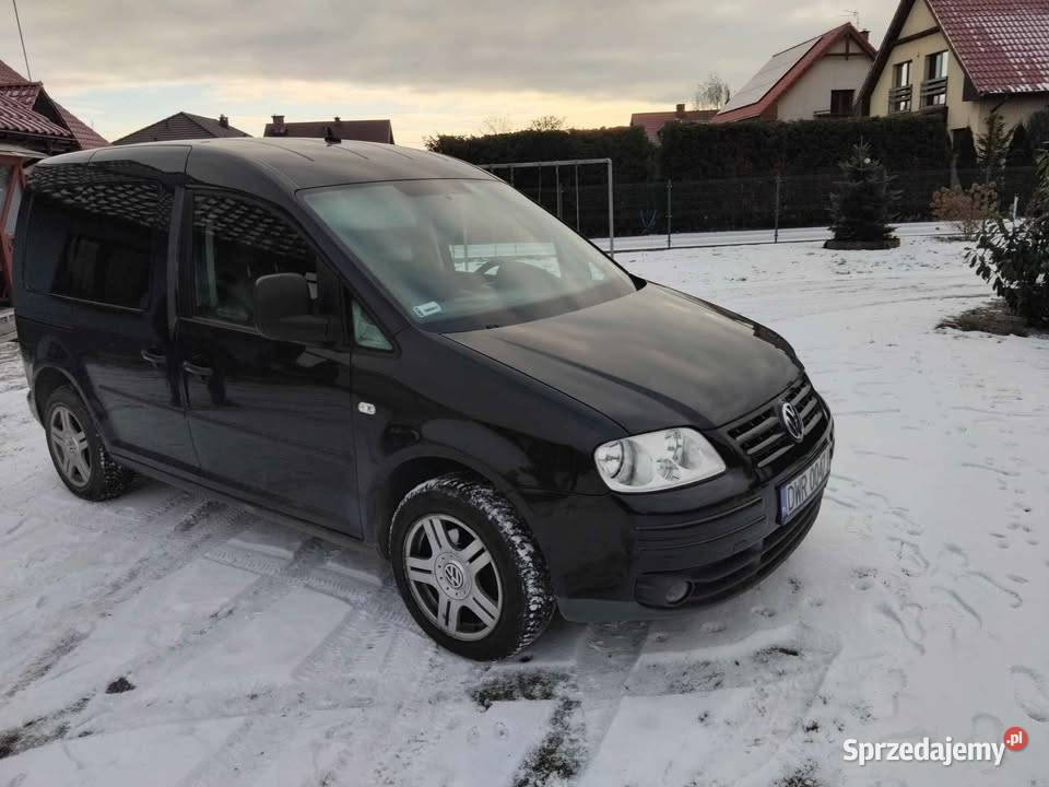VW Caddy 19 tdi automat zarejestrowany na 7osób Caddy Caddy Wrocław sprzedam