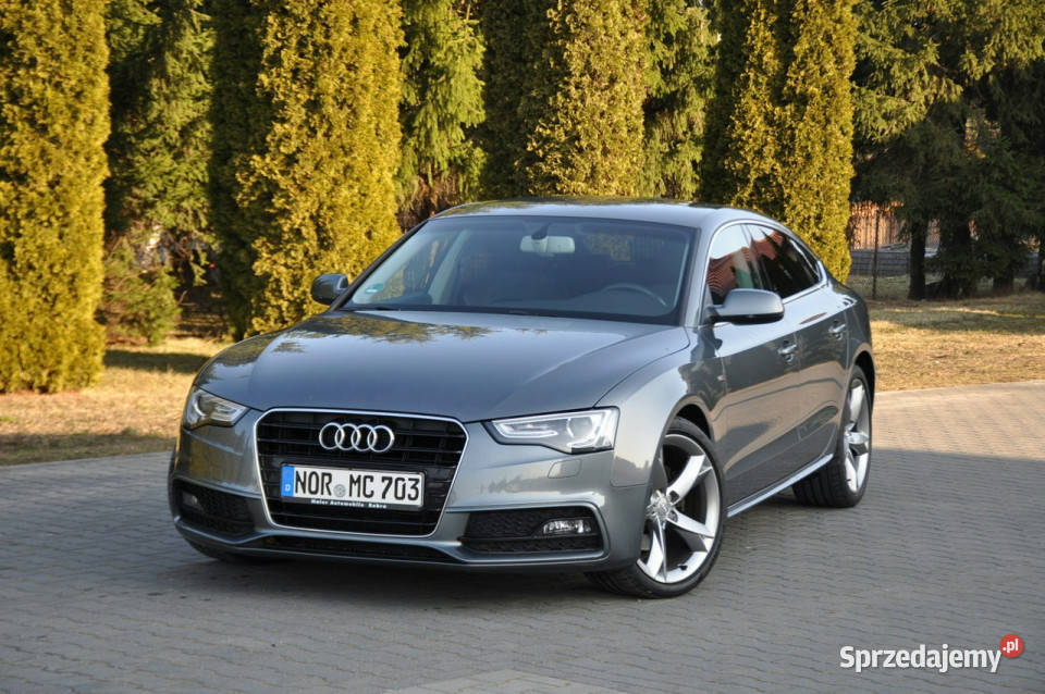 Audi A5 Sportback garażowany Ostrów Mazowiecka