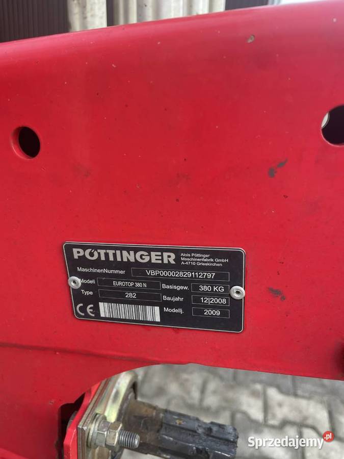 Sprzedam zgrabiarka CLAAS Liner 770nie ptinger Dziergowice