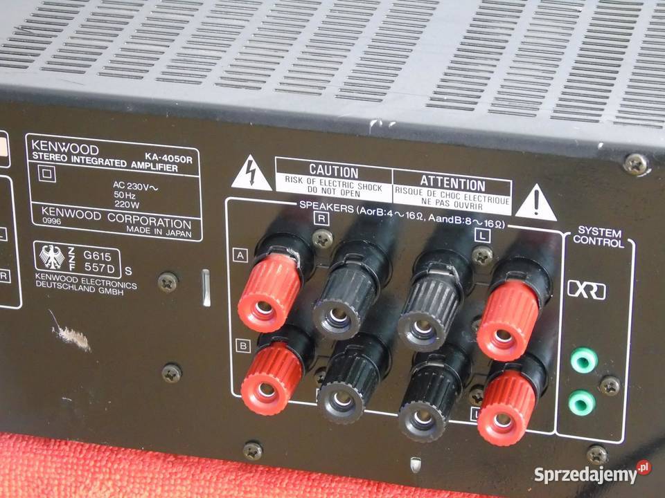 Wzmacniacz Kenwood KA4050R mocny i sprawny Elektronika podkarpackie Jasło