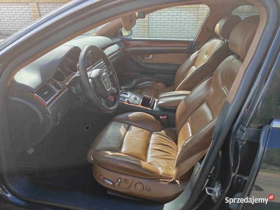 Audi A8 D3 32 fsi LPG Quatro uszkodzony podlaskie Białystok