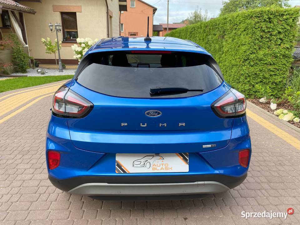 Ford Puma 10 EcoBoost mHEV Hybrid 125 Titanium komputer pokładowy Czyżew sprzedam