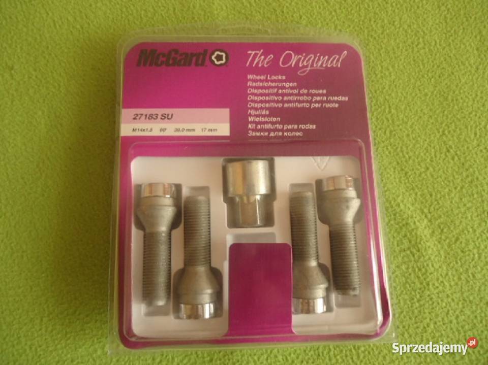 ZABEZPIECZENIA DO KÓŁ M14x15 BMWOPELRENO 27183SU śląskie Jaworzno sprzedam