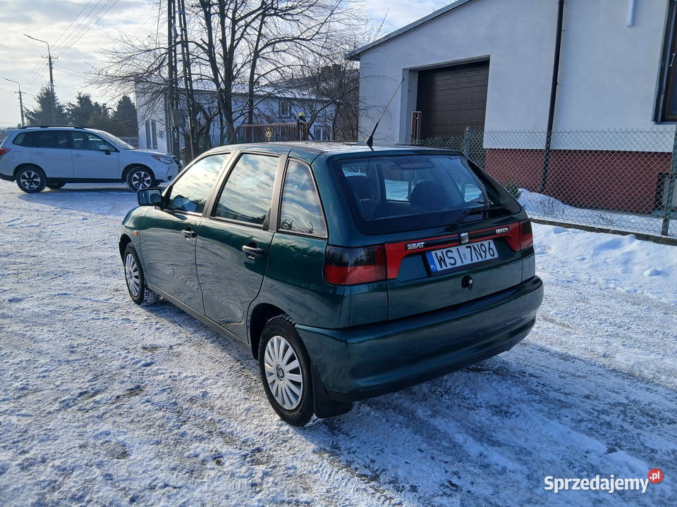 Seat Ibiza 14 1999 bogato wyposażony mały zielony podlaskie Ciechanowiec