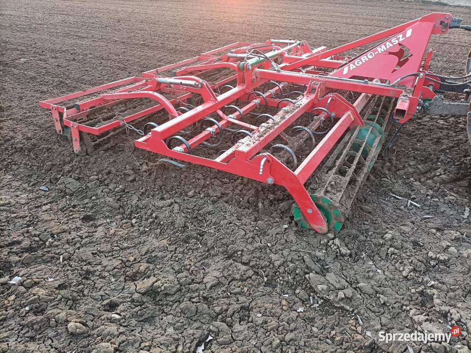 Agregat uprawowy Agro Masz 42m składany Działoszyce