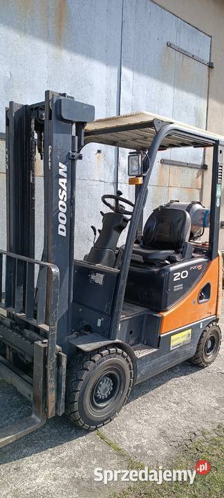 Wózek Widłowy DOOSAN Pro 5 G20 20T LPG Stan gaz Łęczyca