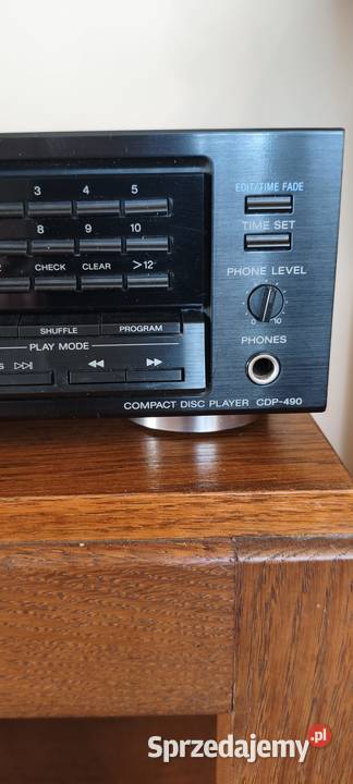 Odtwarzacz CD Sony CDP490 Odtwarzacze CD i MD Sochocin