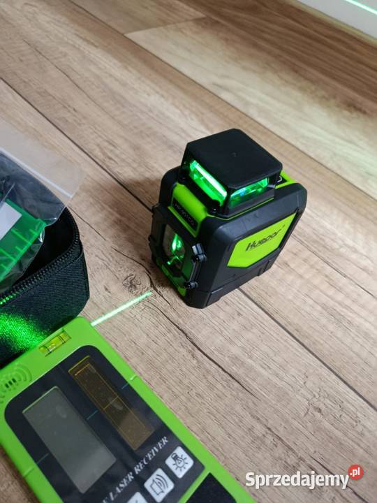 Poziomica laserowa Niwelator 360 huepar detektor