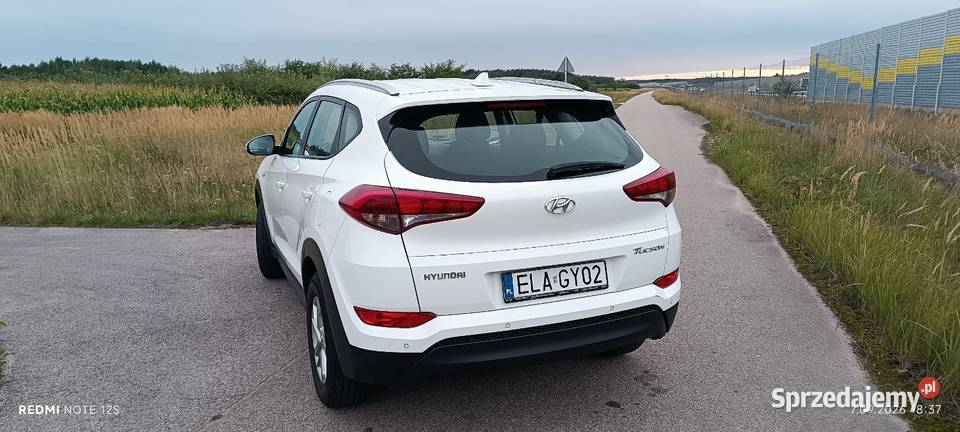 Hyundai Tucson 2018 Niski Przebieg 89 16 Benzyna nawigacja Łask