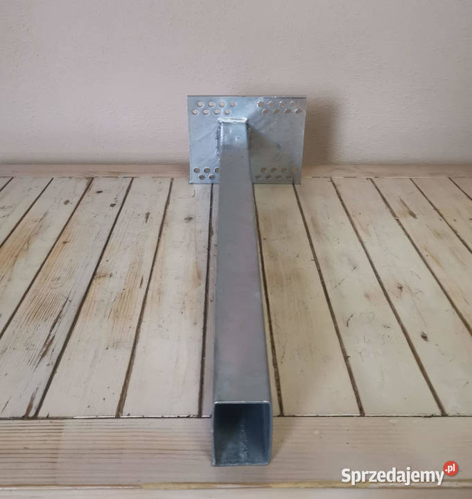 Stalowe stopy montażowe do słupków altan śląskie