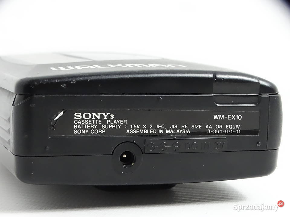 WALKMAN SONY WMEX10 Vintage Uszkodzony Na części Pozostałe