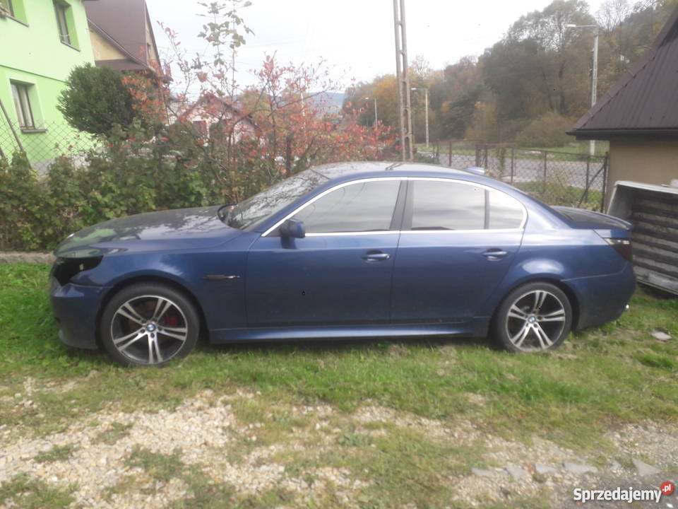 Sprzedam BMW E60 530d Uszkodzony silnik Myślenice