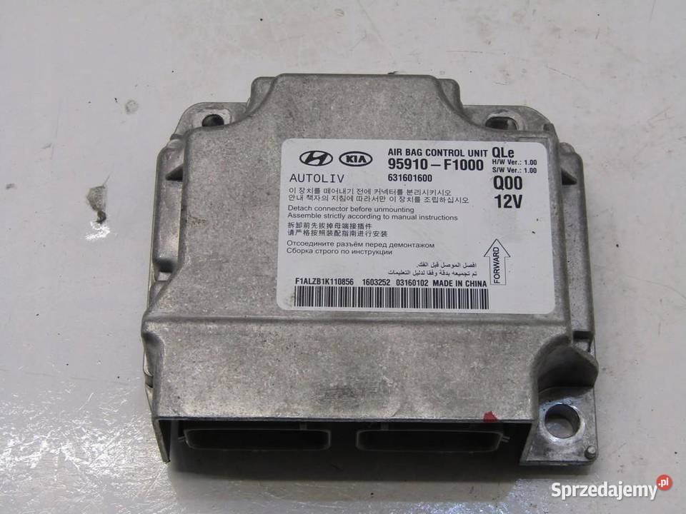 SENSOR MODUŁ PODUSZEK POWIETRZNYCH AIRBAG KIA