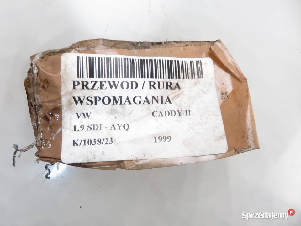 PRZEWÓD WSPOMAGANIA VW CADDY II 19 SDI sprzedam