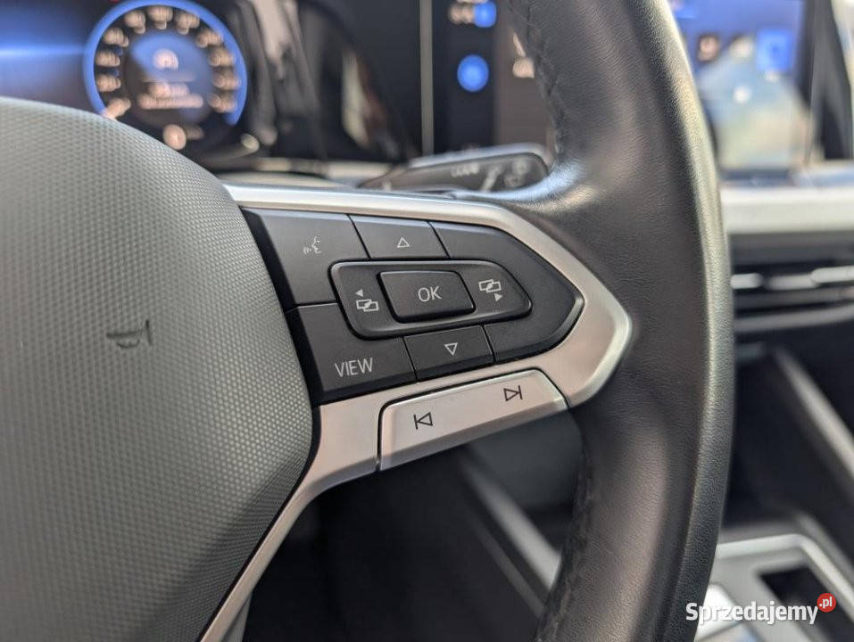 Volkswagen Golf 2023r Salon ACC Czujniki pt VC pomorskie Gdańsk
