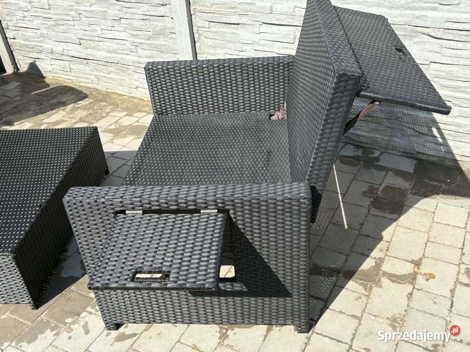 Niemiecka solidna Sofa rozkładana stolik Ostrów Wielkopolski