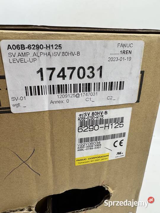 Fanuc A06B6290H125 Servo Amplifier Warszawa