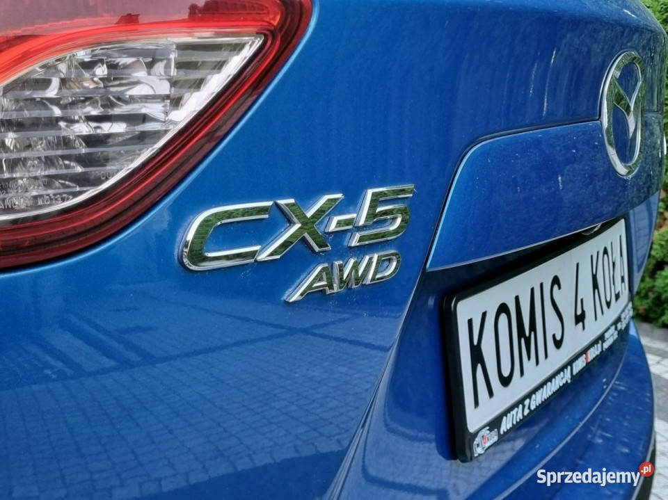 Mazda CX5 Serwis 160 Bogata Wersja 4x4 GWARANCJA VAT marża Płońsk