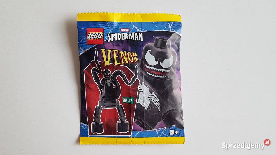 LEGO Figurki Spiderman i Venom saszetki Marvel Lego