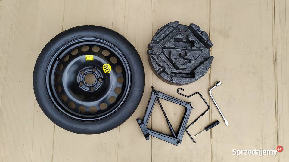 KOŁO DOJAZDOWE dojazdówka R16 OPEL MOKKA ZESTAW