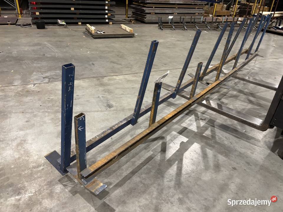 Regał dłużycowy boksy do rur