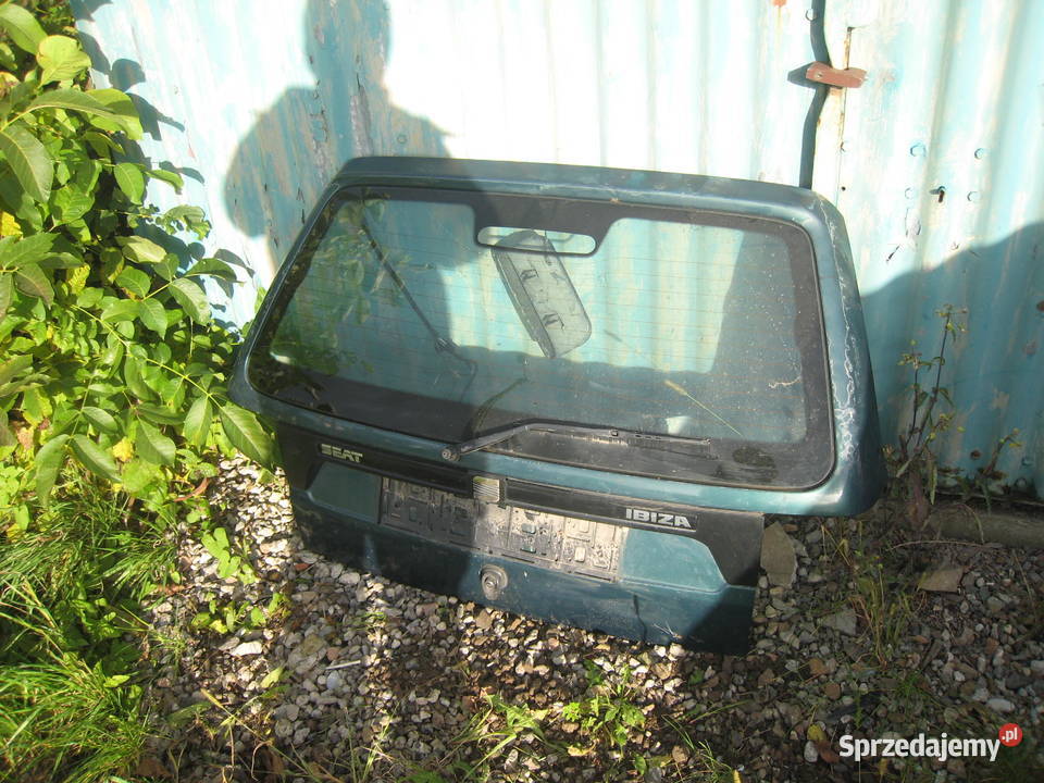 Klapa tylna tył Seat Ibiza II 9399 Zielona Klapy bagażnika Kraków