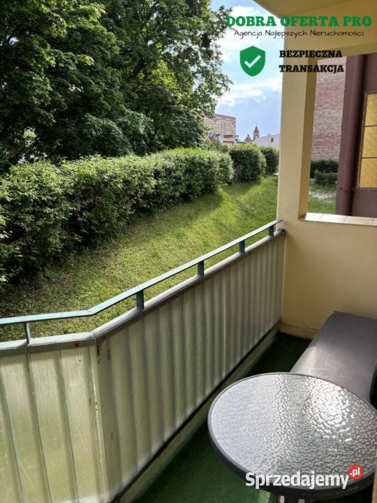 2pokojowe mieszkanie z balkonem i dużą piwnicą