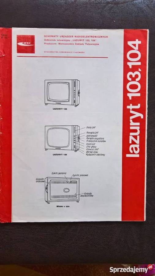 Schemat Odbiornik Telewizyyjny Lazuryt Wrocław