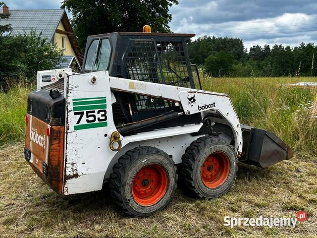Ładowarka BOBCAT 753 pomorskie Nowa Karczma