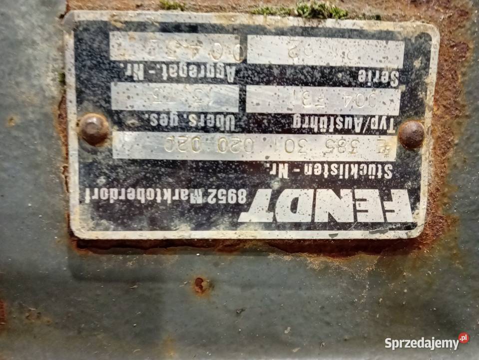 Układ planetarny Fendt 611612613614615 most Olsztyn