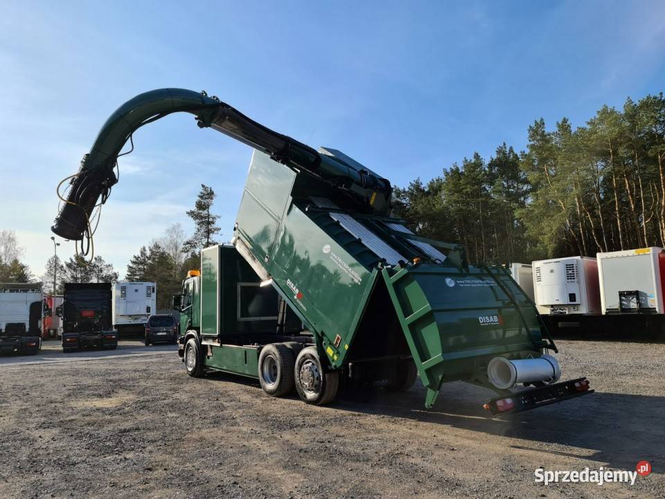 Scania DISAB Saugbagger odkurzacz koparka ssąca Samochody ciężarowe