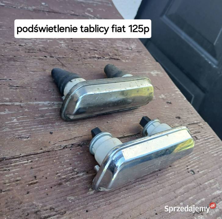 podświetlenie tablicy fiat 125p osobowe lubelskie Hrubieszów