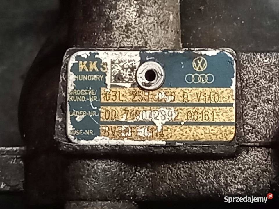 FABIA 16 TDI CAY CAYB 12r 90 turbosprężarka